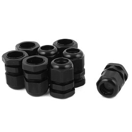 IIVVERR 8 Pcs M22 10-14mm Waterproof Cord Grip Cable Gland Locknut M22x1.5 (8 Pcs M22 10-14mm Waterproof Cord Grip Cable Gland Locknut M22x1.5