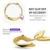 ELETIUO Metal Ring Guard Set, 12 Pack, 3 Sizes, Ring
