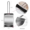 WAGENSTEIGER Stainless Steel Fry Pan, 3-Ply Reinforced Body, Rectangular Omelet
