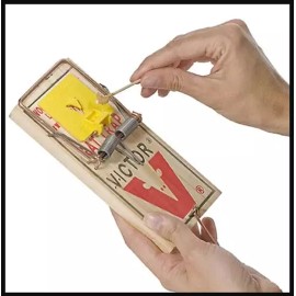 Victor Large Professional Rat Trap, Easy To Set Snap Catch 3-1/4 X 7 (2 Pack)