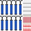 Reginary 10-Piece Sports Ball Pump Kit with Needle & Hose