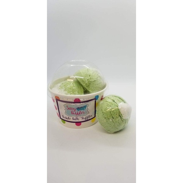 Bath Bomb Products - Bubble Bath Truffles: Coconut Lime 3