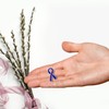 10 Pack Blue & Purple Ribbon Pins 1/5/25/100 for Pediatric