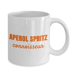 Aperol spritz connoisseur italian cocktail lovers mug