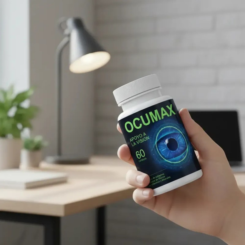 Ocumax 120 Cápsulas Luteina Zeaxantina Vitamina A Zinc