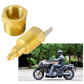 Fan Thermostat Temperature Switch, 185 to 175 Degree Electric Engine Cooling Fan Thermostat Temperature Sensor Switch 3/8" inch Fits 10" 12" 14" 16" Fan