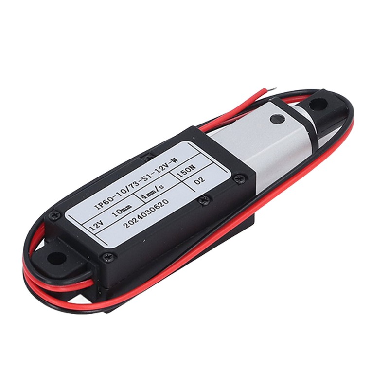 Electric Micro Linear Actuator 150N Thrust Stroke 10mm Automatic Tongue