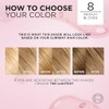 LOral Paris Excellence Crme Permanent Hair Color, 8 Medium Blonde
