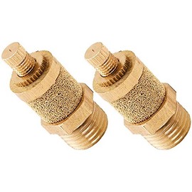 Vixen Air 1/4" NPT Dump/Slowdown/Silencer Flow Control Valve For Suspension (2-PACK) VXA4014-2