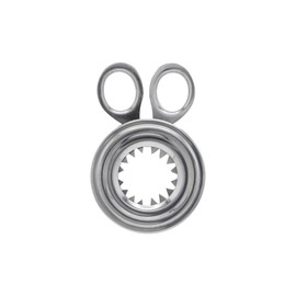 GSD Egg Topper of Stainless Steel, Silver