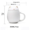 Rain House Cat Mugs with Infuser and Lid, Cute Tea