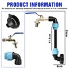 IBC Gooseneck 3/4 Inch Outlet Tap, Ibc Adapter Tank Valve,