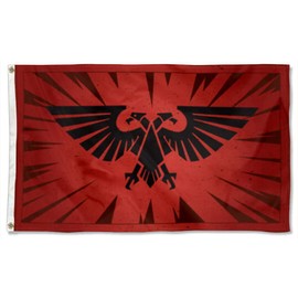 Yanbooch Imperium of Man flag banner Dorm frat Man cave Decor 3x5Feet
