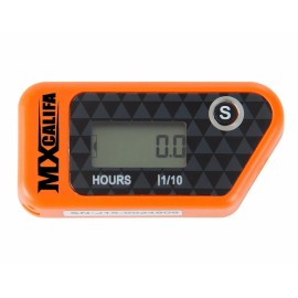 mxcalifa.inc HOUR METER WIRELESS VIBRATION -  KTM 450 250 ENGINE HOURMETER ORANGE