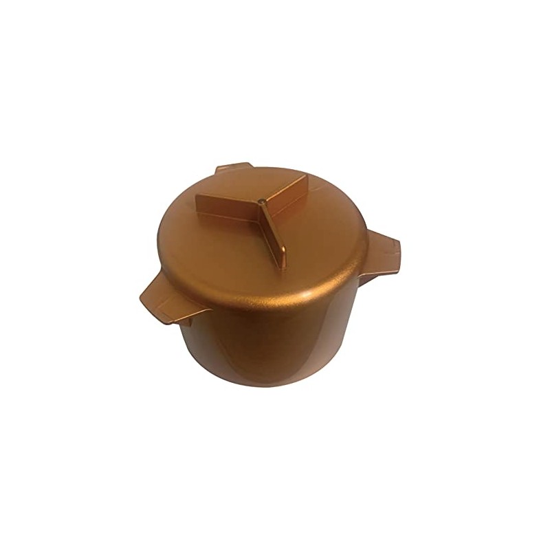 Plapper C-01P Antibacterial Drainage Trap, Copper Blend, Diameter 3.6 x