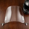 Motorcycle Windscreen Transparent with Bracket Universal Wind Deflector for Electric