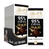 Lindt EXCELLENCE 95% Cocoa Dark Chocolate Bar, Dark Chocolate Candy,