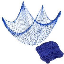 Fishing Net Decoration, 150 x 200 cm Fishing Decorative Fishing Net in Mediterranean Style, Maritime Decorative Photo Wall, Room Decoration Net, Maritime Decorative Net, for Background, Living Room