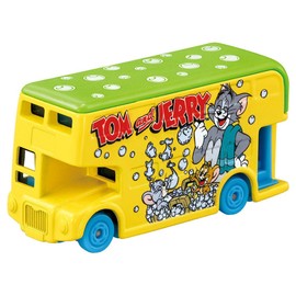 Takara Tomy Tomica Dream Tomica SP Tom and Jerry Wrapping Bus (Yellow) Mini Car Toy For Ages 3 Years Old