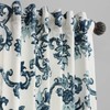 HPD Half Price Drapes PRTW-D40-108 Printed Cotton Twill Curtain (1