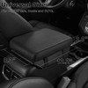 SEG Direct Car Center Console Cover, Breathable Leather Auto Armrest