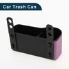 TUCKBOLD Car Trash Can Portable Front Seats Trash Bin Pink