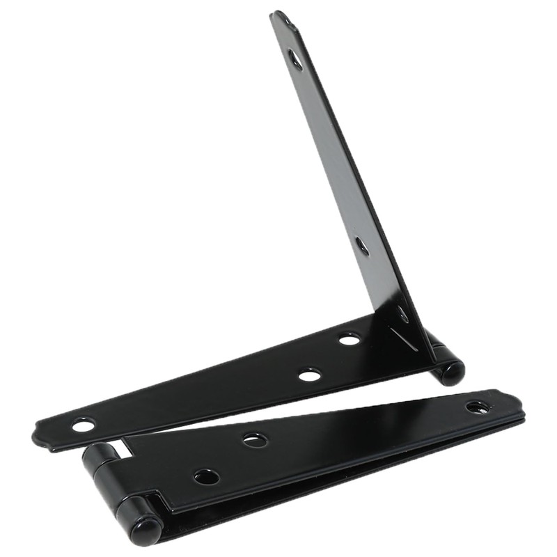 Heyous 2PCS 4 Inch Black Metal Heavy Duty Door Hinge