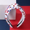 IDDFEVE 4th of July Headband for Women - Patriotic USA