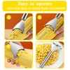 Bntyok 2PCS Corn Planer Cutter Thresher Peeler Corn Thresher Cob