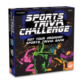 MindWare Sports Trivia Family Board Game – Over 400 Sports Trivia Questions with Beginner & pro Options – Fun for Kids & Adults Ages 8+