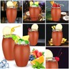 Gejoy 6 Sets Cantaritos De Barro Mexicanos 16 oz Cantaritos
