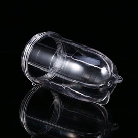 Fdit Blender Juicer Plastic Cup Replacement Parts Accessories Large or Short Transparent Cup, Tall Cup