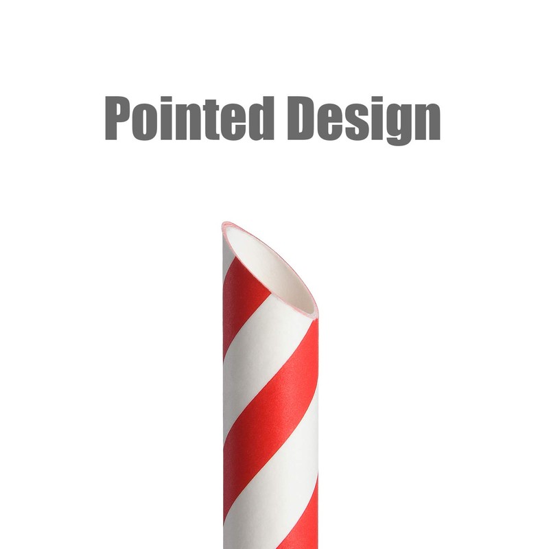 ALINK Paper Boba Straws, 4-Layer Heavy Duty, 12mm Extra Wide