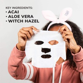 Everyday Acai Rejuvenating Mask With No Harsh Chemicals - Rejuvenating, Calming, and Balancing (Pack of 10)