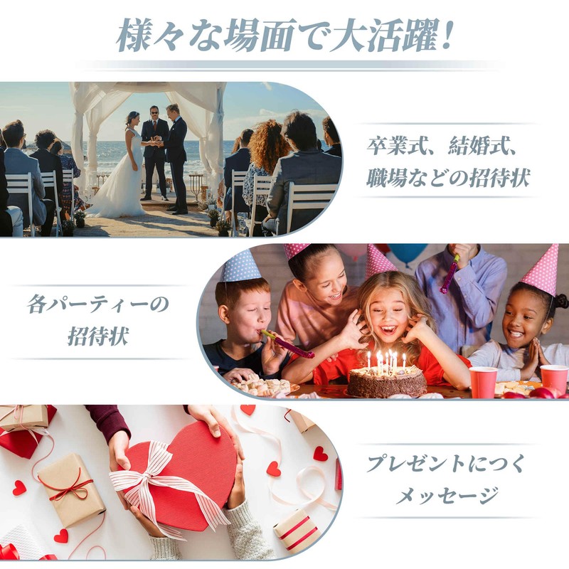 CAPASTEC Vintage Plain Message Cards Landscape Greeting Cards Postcards Invitations