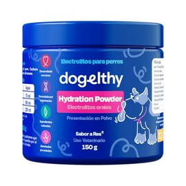 Dogelthy Hydration Powder Electrolitos para Perro en Polvo Sabor Res