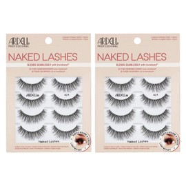 Ardell Strip Lashes Naked Lashes #421, 4 Pares x 2 Unidades