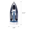 Sunbeam 1700W Steam Iron, 8' Retractable Cord, Variable Temperature Select,