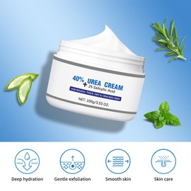 SHEEYOON Urea Cream 40 Percent Foot Cream for Dry Cracked Heel Treatment, 40 Percent Urea Cream for Feet Hand Moisturizing Lotion Dead Skin Remover Softener Feet