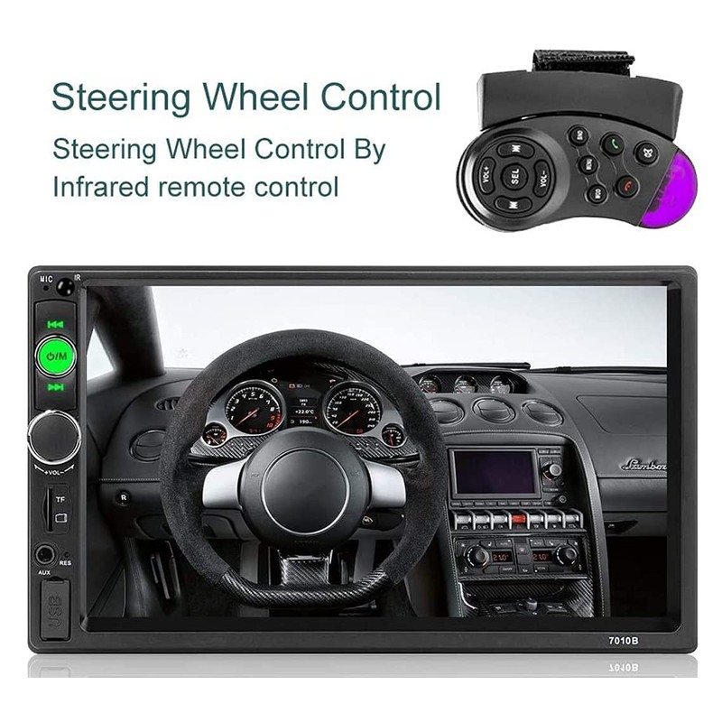 Hodozzy Double Din Car Stereo 7 inch Touchscreen Car Radios