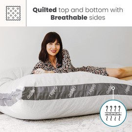 CordaRoy's Waterproof Bean Bag Bed Protector, Queen