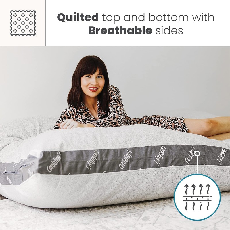 CordaRoy's Waterproof Bean Bag Bed Protector, Queen