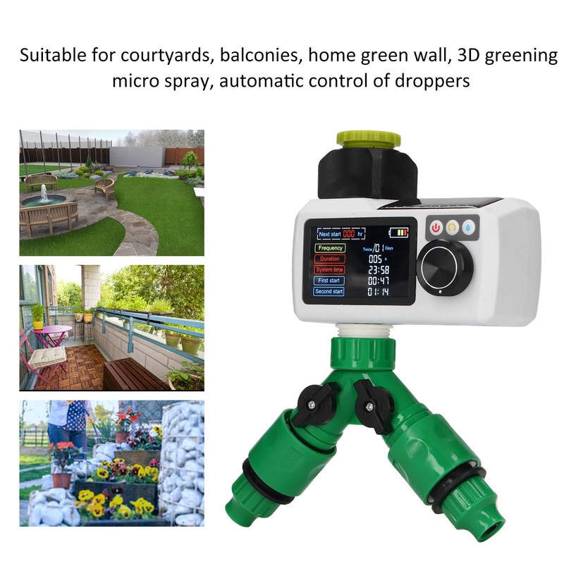 Solar Irrigation Timer 1.2V Ni MH Rechargeable Battery Rain Detection