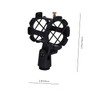 FUNOMOCYA Microphone Arm for Condenser Mic Low Profile Shock Mount