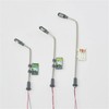 WANGCL 8PCS Model Railway Train Lamp Posts LED Street Light