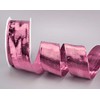 finemark 20 m x 40 mm Decorative Ribbon Shiny Pink