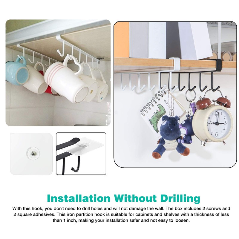 Fest Cup Holder Without Holes Hanging Cup Hanging Caps Shelves