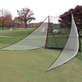 Rukket Haack Golf Net | Practice Driving Indoor and Outdoor | Golfing at Home Swing Training Aids | by SEC Coach Chris Haack | Choose from 10x7 Hitting Net, 7x7 Hitting Net, or Protection Side Nets