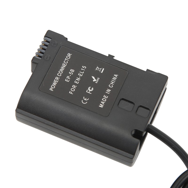 EP 5B DC Coupler Dummy Battery EN EL15 for Nikon