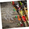 WOONEKY Night Fishing Essential Pcs Stainless Steel Umbrella Hook Fluorescent